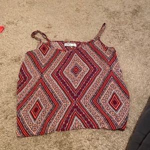 Patterned tank top